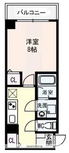 リバースクエア103【6階】の間取り