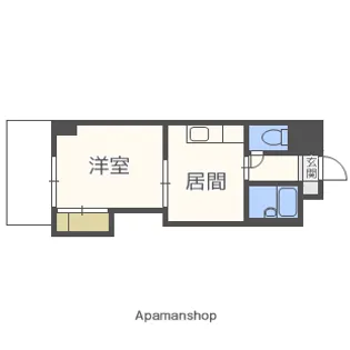 上新庄グランドハイツ北【2階】の間取り