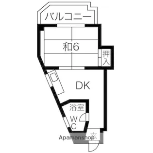 新大阪野元ビル【201号室】の間取り