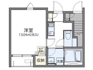 レオネクストプランドール【1階】の間取り