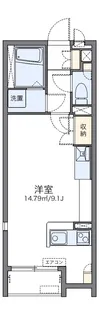 レオネクストカサベルテ【2階】の間取り