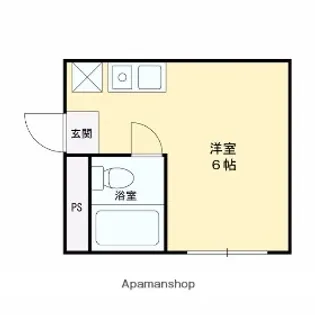 ビルディングⅠ【401号室】の間取り