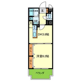 CASA DESPACIO【2階】の間取り