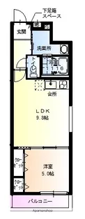 フジパレス淡路Ⅱ番館【0101号室】の間取り