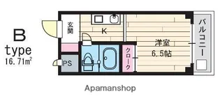 メゾン・ド・ソフィー【307号室】の間取り