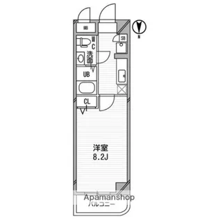 アーデン新大阪【0801号室】の間取り