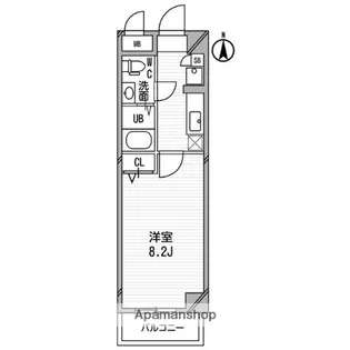 アーデン新大阪【11階】の間取り