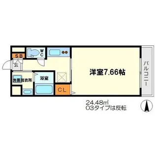 プレッツァ新大阪【3階】の間取り