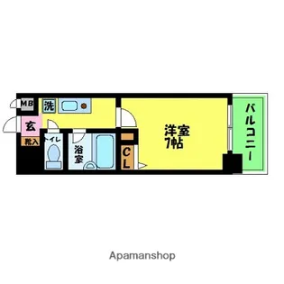 エスリード新大阪第5【10階】の間取り
