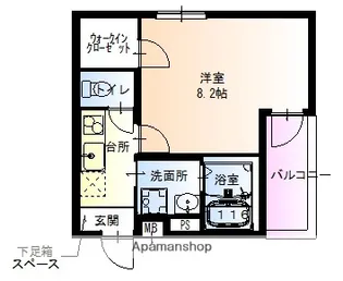 フジパレス西淡路Ⅱ番館【0201号室】の間取り