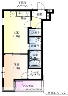 フジパレス下新庄駅西Ⅱ番館【0202号室】の間取り