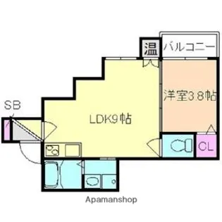 わいわいライン淡路【2階】の間取り