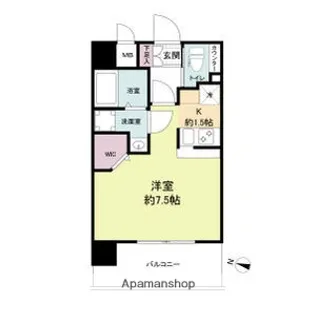 プライマル新大阪(レジデンス新大阪キャトルセゾン)【2階】の間取り