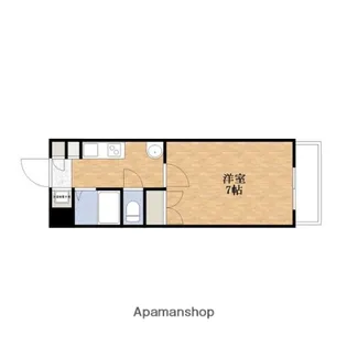 トップギャラリー【305号室】の間取り