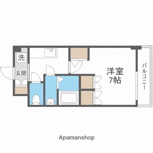 アルティザ淡路駅東【12階】の間取り