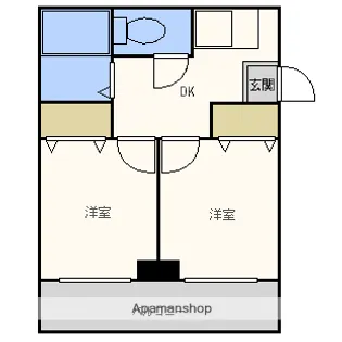 豊新・セリオ【2階】の間取り