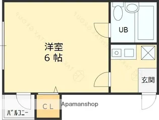 コートダルジャンⅡ【5階】の間取り