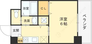 プロスパー十三【4階】の間取り