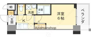 エスリード新大阪ザ・プレミアEAST【1014号室】の間取り