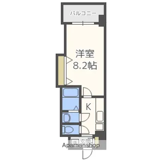 LUXE新大阪EASTⅠ【5階】の間取り