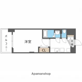 LUXE新大阪Α【5階】の間取り