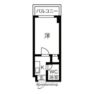 マンションセレーネ【8階】の間取り