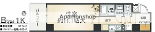 フィールドイン新大阪【602号室】の間取り
