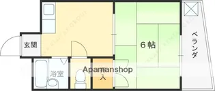 第7東城マンション【4階】の間取り