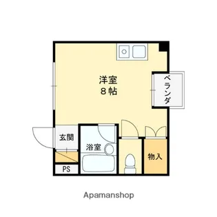 ウエストハイツ【3階】の間取り