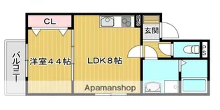 ピノコ【3階】の間取り