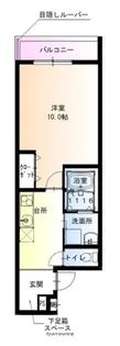 フジパレス十三ウエスト【303号室】の間取り