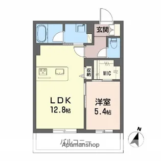 モンセル【306号室】の間取り