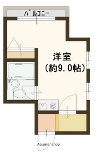 ミュゼ西淡路【309号室】の間取り