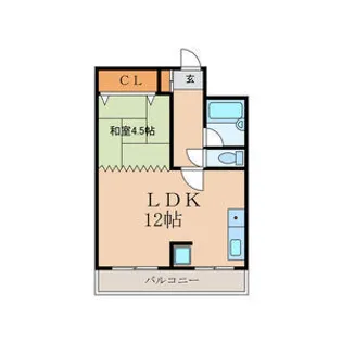 丸忠ビル【4階】の間取り