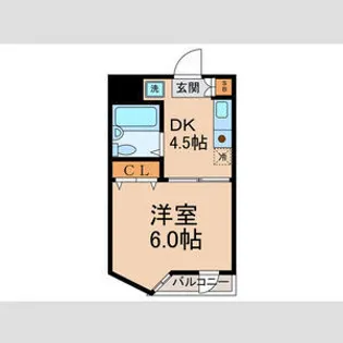 KIYOTAビル【402号室】の間取り