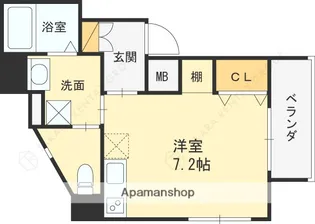 リエット【3階】の間取り
