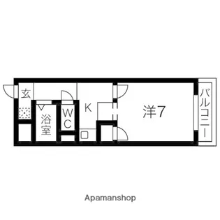 ALEX23【3階】の間取り