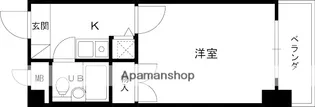1Kの間取り画像