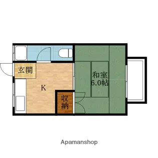 旭永ビル【4階】の間取り