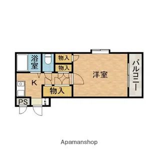 春日パルネット【3階】の間取り