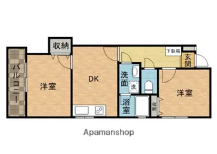 メゾン・ボーノボーノ【3階】の間取り
