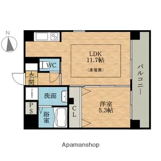 BONNE RECOLTE(ボンヌレコルト)【1階】の間取り