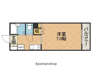 メゾンルミエール【5階】の間取り