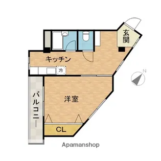 アンフィニィ・庄Ⅲ【2階】の間取り