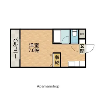 第35マンション【3階】の間取り