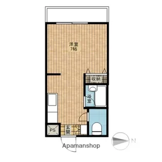 第35マンション【3階】の間取り