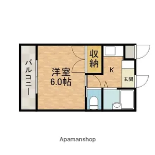 セレント茨木鮎川【2階】の間取り