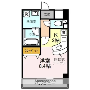 グランエスポワール【5階】の間取り