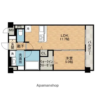 グランディールブライトⅡ【2階】の間取り