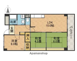 プライム21【2階】の間取り